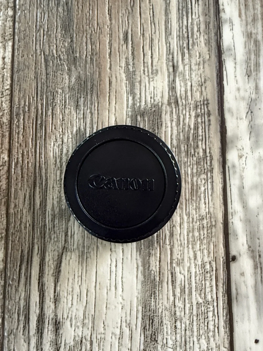 Canon camera and back lens cup